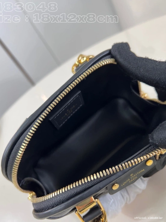 Official oldcobbler VUITTON Alma-18*12*8cm LOUIS Nano 0812